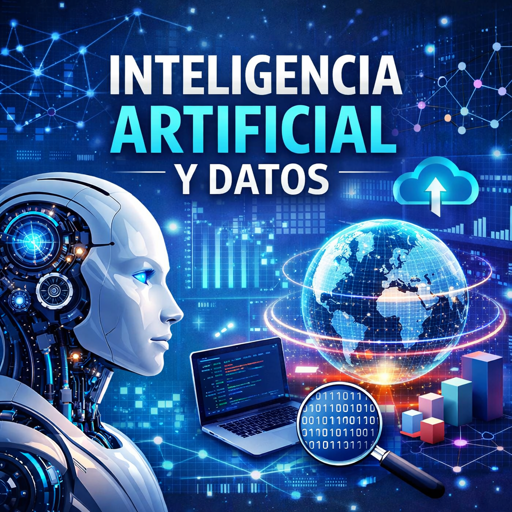 Análisis de datos, machine learning e inteligencia artificial aplicada.

Ciencia de Datos
Machine Learning
IA aplicada a negocios
Visión Artificial